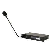 Цифровой встраиваемый проводной микрофонный пульт делегата CleverMic EMU4302D