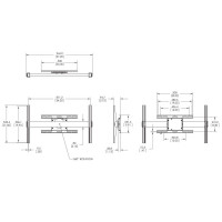 Крепления для дисплея Vogel's Professional PFW 6854 (настенное 37-65 '') 