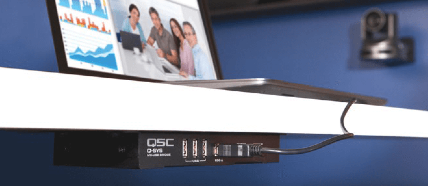 PoE устройство для подключения QSC I/O USB Bridge_1
